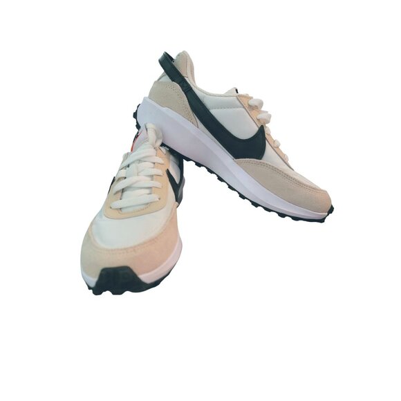 Nike Shoes - Nike Waffle Debut Womens Shoes Size 7 Beige/Black Running Sneakers